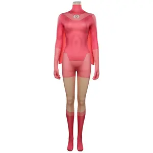 Atom Eve Cosplay Jumpsuit Costume Anime Invincible Fantasia Women Girls Role Play Swimsuit Halloween Carnival Disguise Outfits