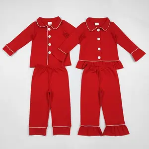 Toddler Christmas Red Pajamas 2Pcs Sleepwear