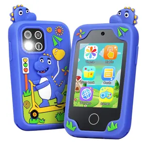 Kids Toy Smartphone, Birthday Gift Unicorn Toy, Touch Screen HD Dual Camera, Interactive phone toy, Travel Toy, Learning Educational Phone with 8GB SD Card, Birthday Gift Music Player Multifunction Digital Safe  educational toys Gaming Electronics
