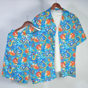 2026 Hawaiian Sets PKM [FREESHIP] Plot Twist I Dress Like This – Magikarp Gyarados Hawaiian Shirt Tropical Button Up Shirt Summer Beach Short Ocean Pattern Matching Set Unisex Outfit Magikarp Shirt Gifts Anime PKM Aloha Latias Latios Hawaiian Shirt