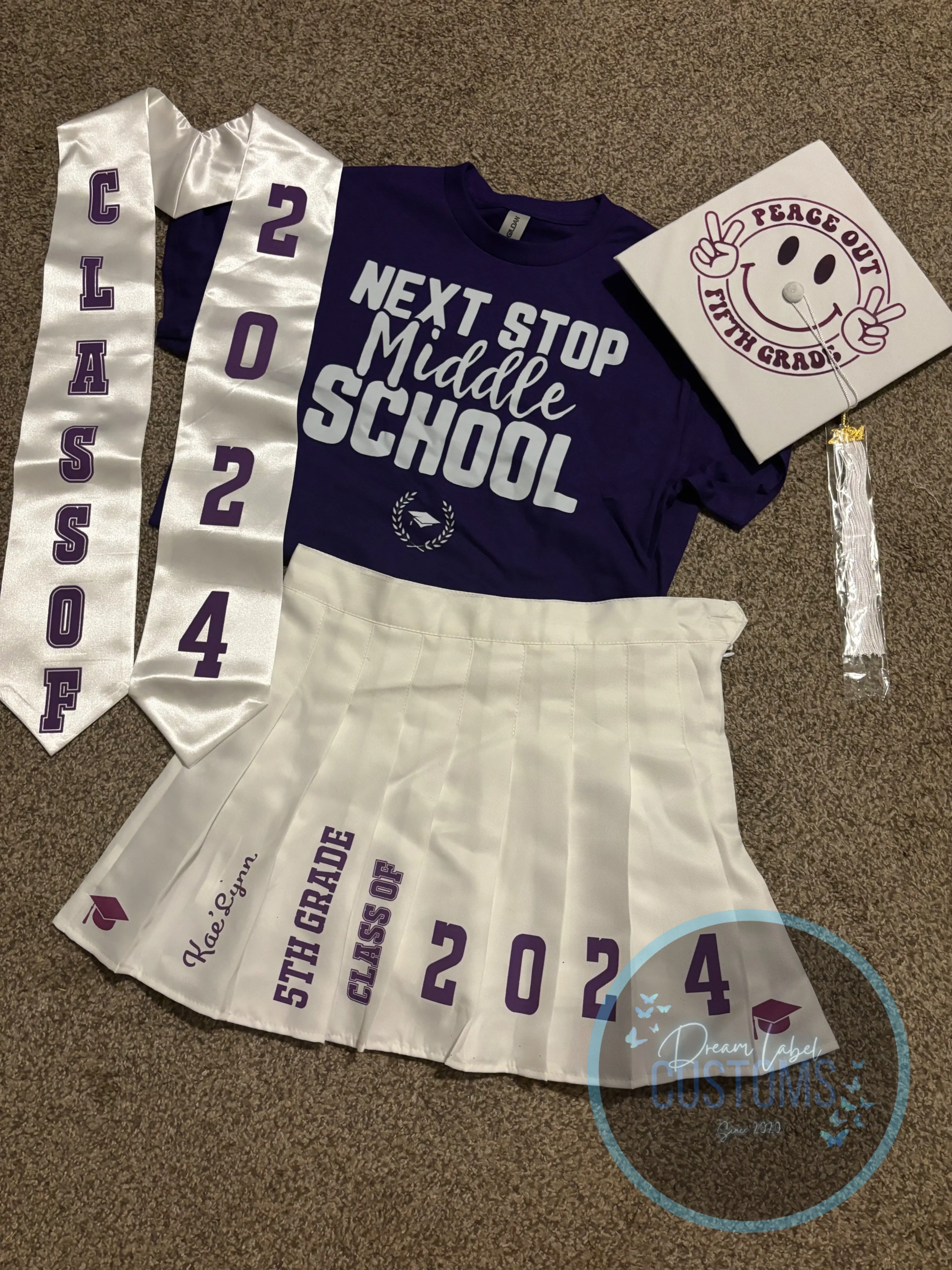 Custom Girls Graduation Outfits Custom Girls Graduation Outfits