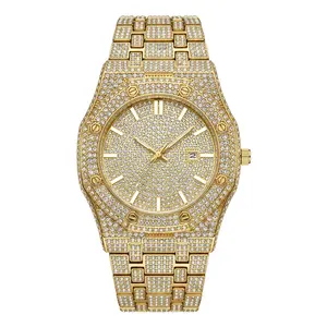 Luxury Rhinestone Embellished Jumpstart sale Classic round dial -Dial Quartz Watch with Gift BoxIncluded Fashion Timeless Classic Watch Holiday Haul  Flash Sale diamond men  Shine at work, lead with brilliance.