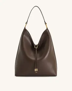 JW PEI Aria Shoulder Bag - Dark Brown