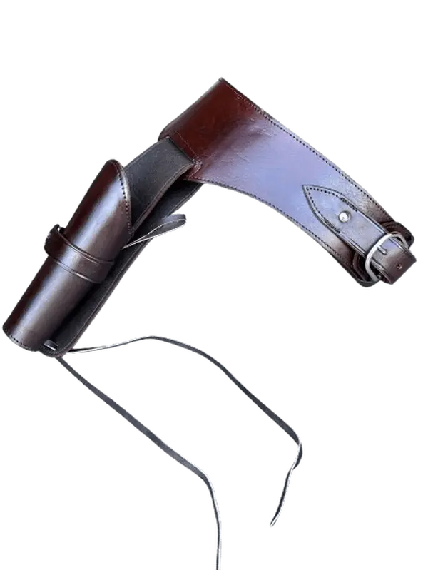 Right Handed High Quality Western Gun Belt Holster