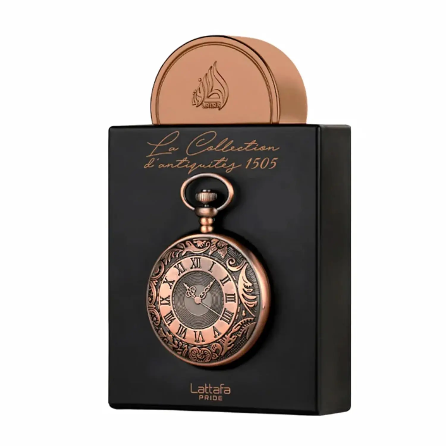 Lattafa Pride La Collection D'Antiquites 1505 Eau de Parfum Spray for Unisex 3.4 Ounce Timeless Fragrance with Citrus & Floral Notes Arabian Scent Arabic Perfume