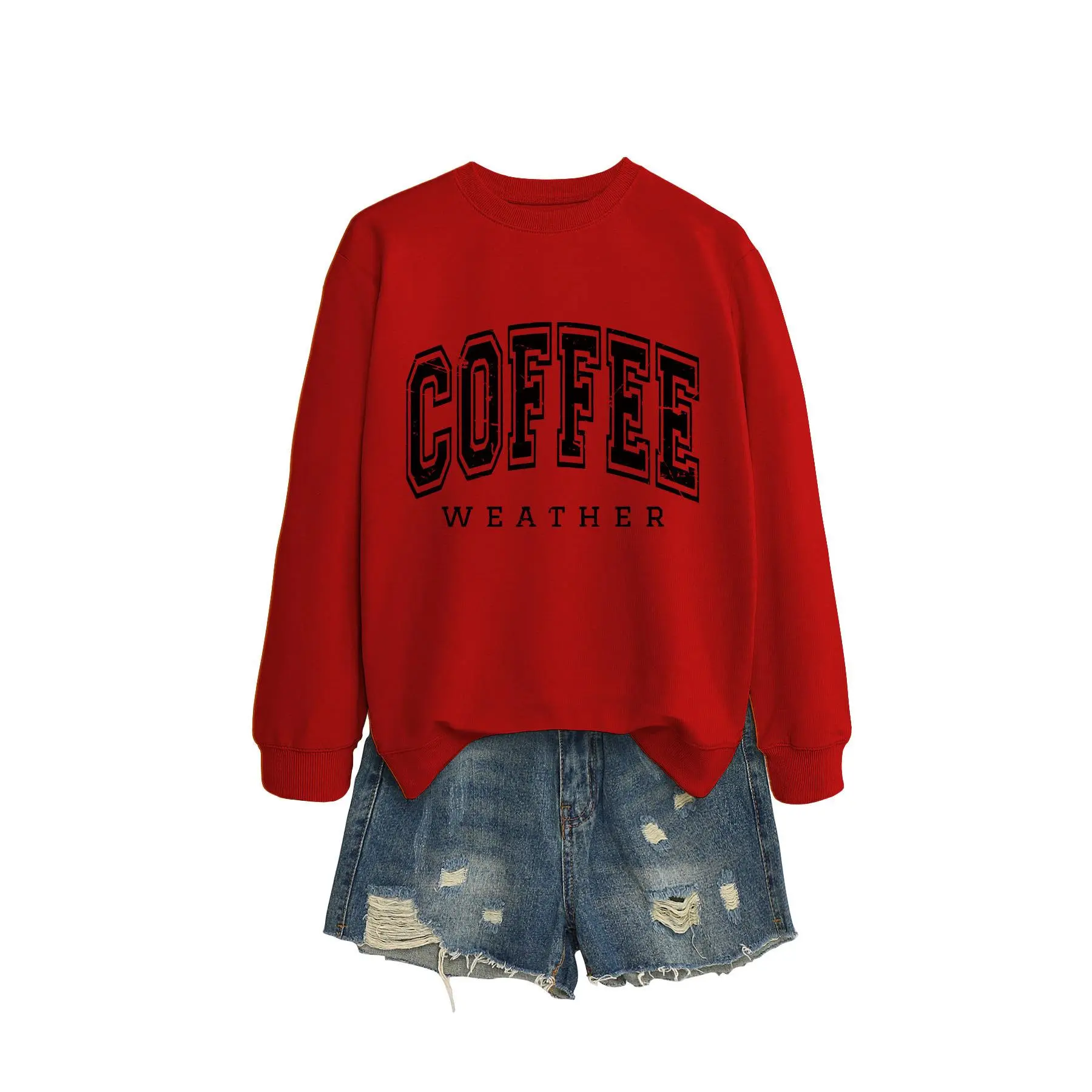 Big red hoodie (black color picture)