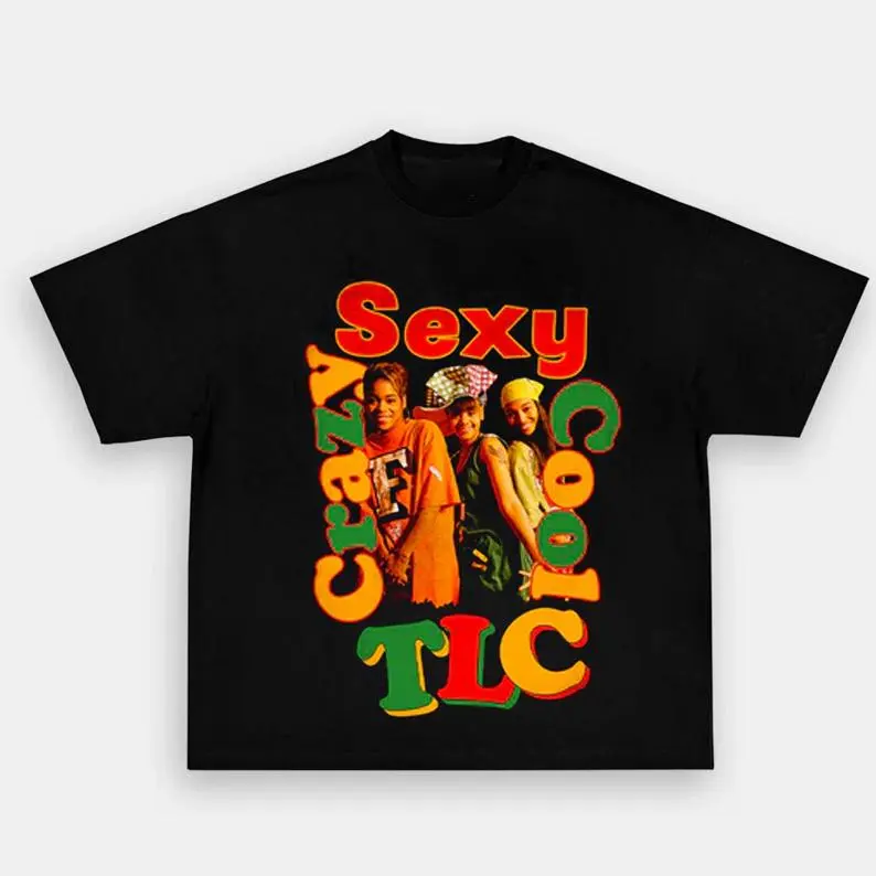 TLC Tour 2026 Vintage 90s Music Graphic Tee Red Light Special Diggin' On You Fan Collection Shirt YC170705