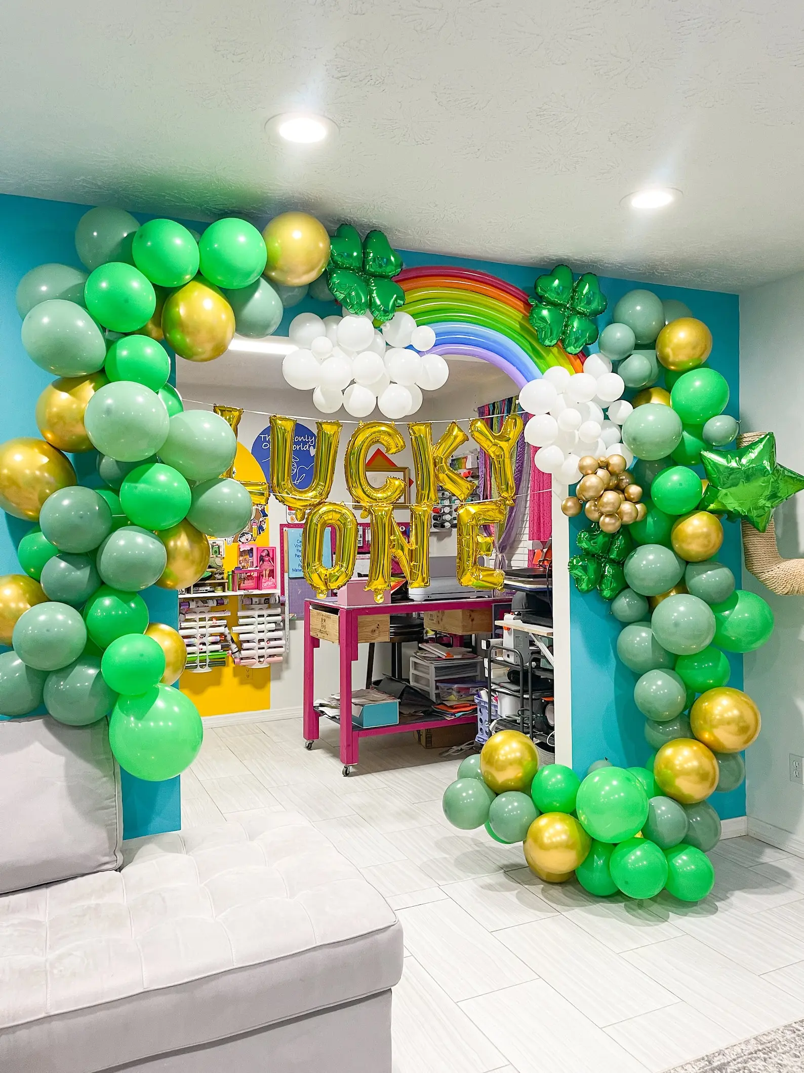 St Patricks Day Balloon Garland Kit
