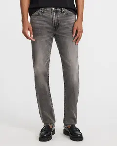 Express Slim Straight Washed Black Hyper Stretch Jeans