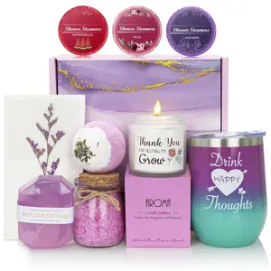 Christmas Gifts for Women - 2024 Relaxing Spa Gift Basket Set for Best Friend Wife, Self Care Gift Sets for Girls, Romantic Gift Ideas for Her, Bulk Gifts for Mom