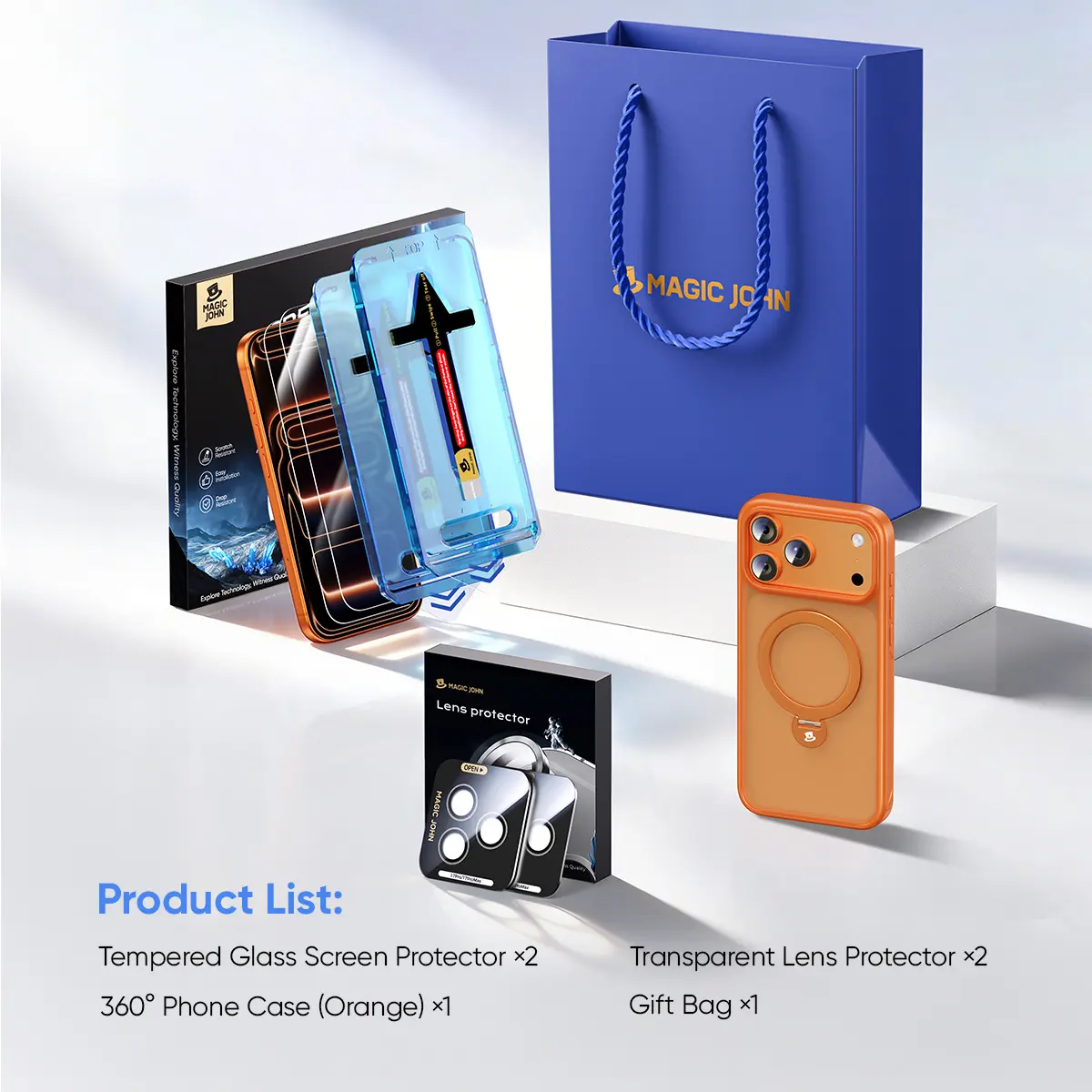 3-Piece Set – Orange