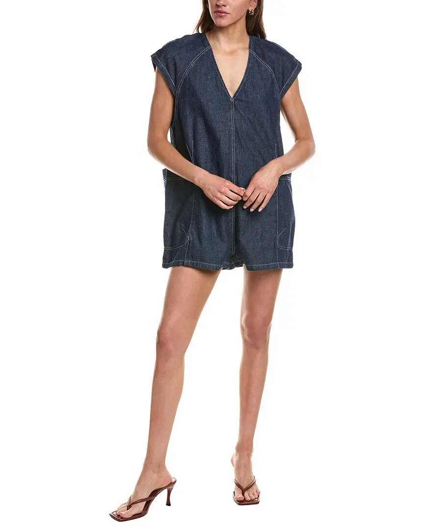 Free People Free Fall Denim Romper