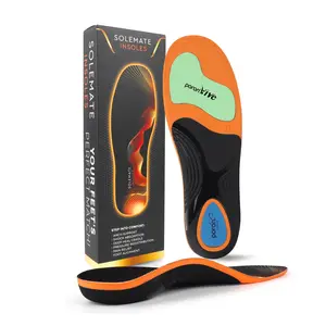 Ultimate Comfort Insoles for Men & Women - Arch Support, Heel Relief, Plantar Fasciitis Cure, Flat Foot Fix, Anti-Fatigue, Shock-Absorbing for Work Boots & Long Days