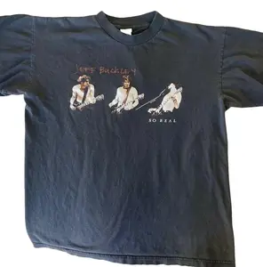 Jeff Buckley So Real 1994 Tour Black T-Shirt