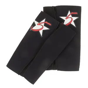 5 Star Equine Products Black Size Small/Medium Barrel Racing Shin Guards