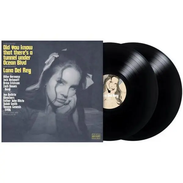 Did You Know That There's Tunnel Under Ocean Blvd - Lana Del Rey - Record Album, Vinyl LP