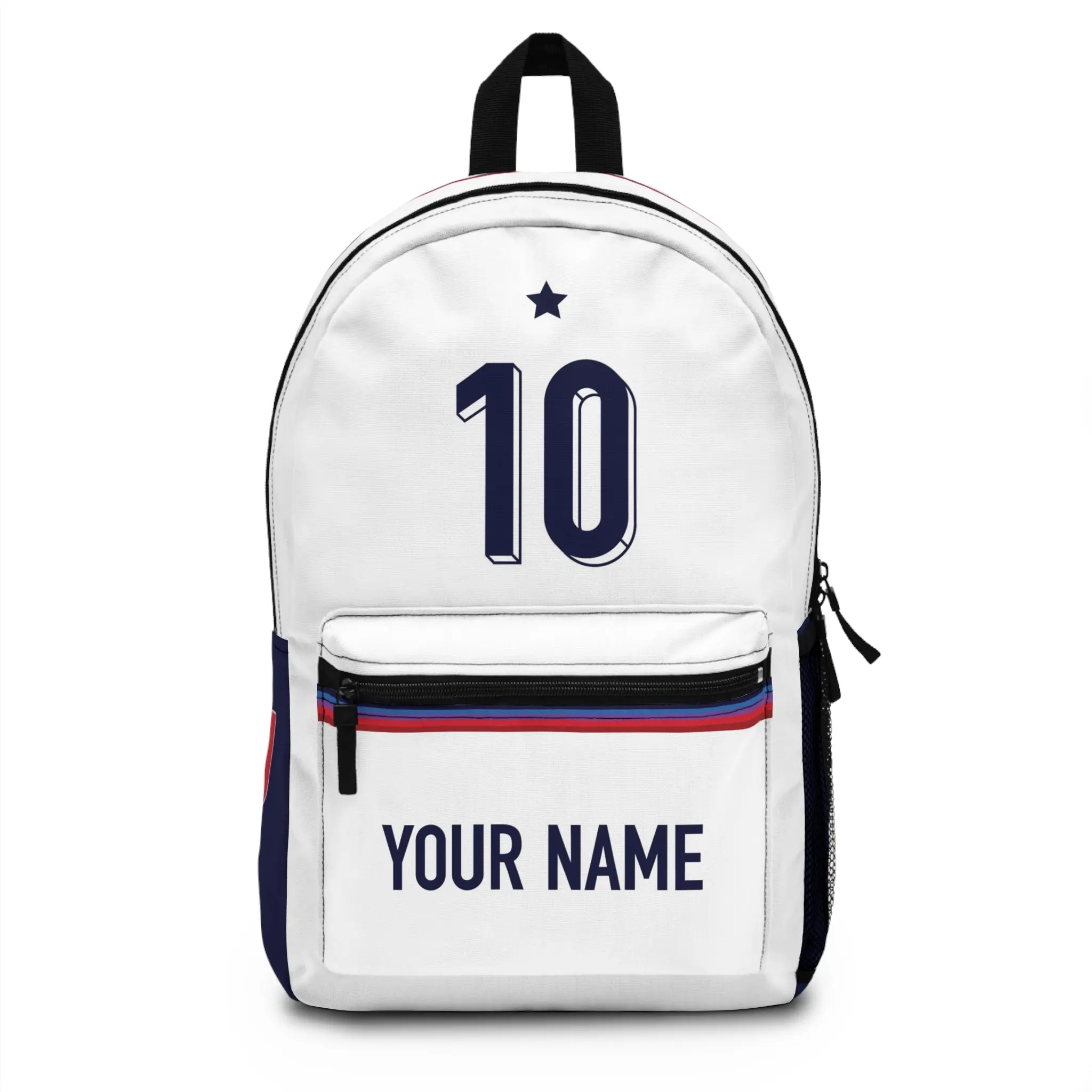 England National Soccer Team Backpack - Personalized Three Lions Edition