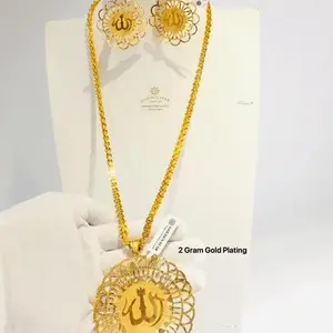 Elegant fashion jewelry set 21k color