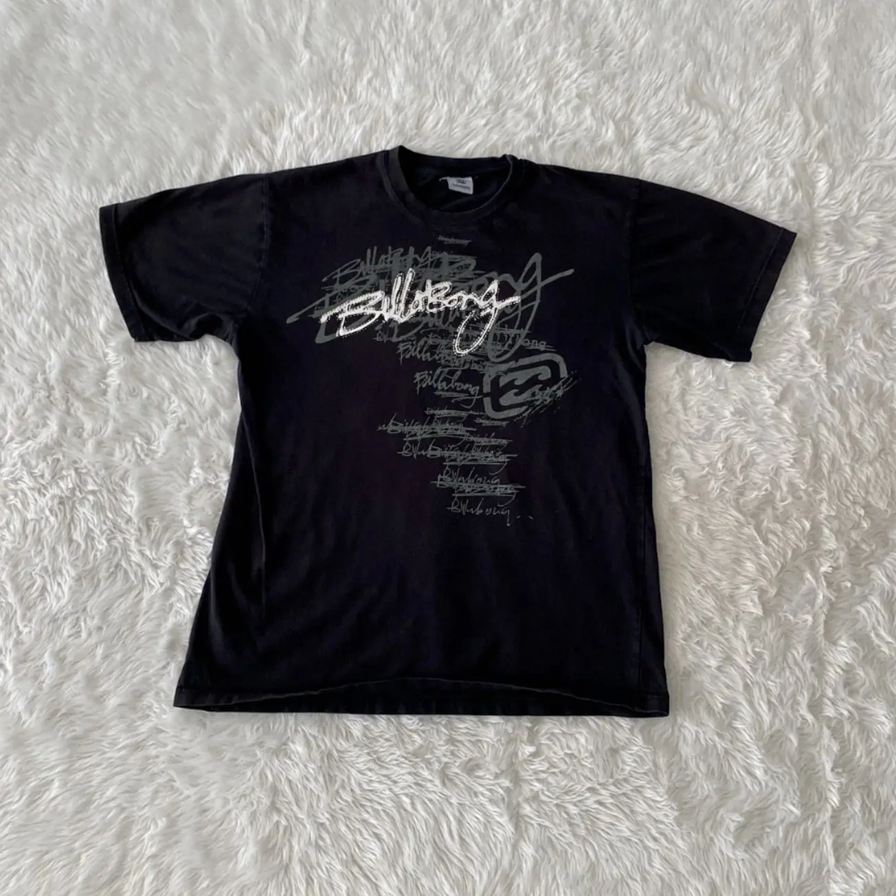 Vintage Billabong T-Shirt, Black Y2K Surf Skate Graphic Tee, Retro Grunge Streetwear Shirt, 90s Inspired Cotton Top, Unisex Casual Surfwear K