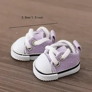 For LABUBU  Shoes Suitable for 17cm Labubu Dolls Shoes Boots Toys Casual Sports Shoes Dolls Accessories DIY Doll Toys