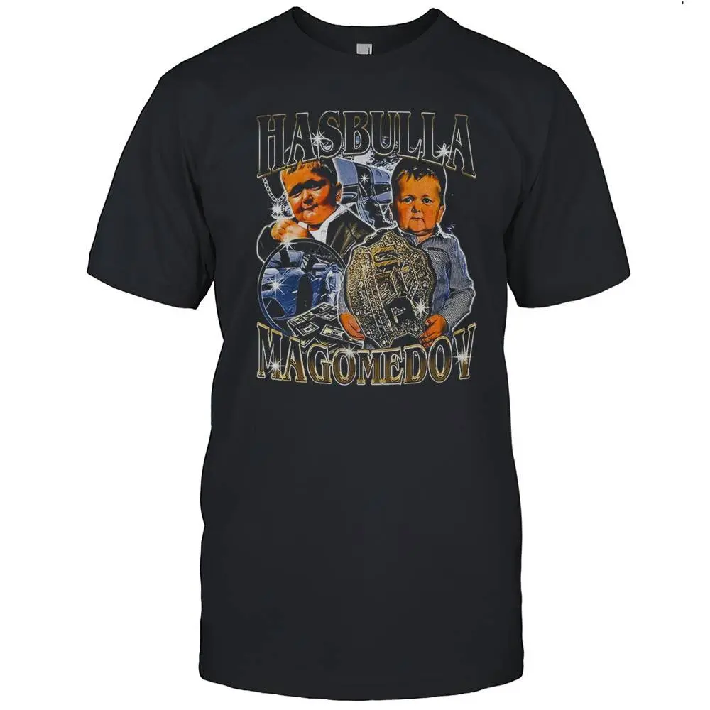 Hasbulla Magomedov King Graphic Shirt – Trendy MMA Fan Tee, Hasbulla Iconic Design T-Shirt, Bold Statement Apparel, Casual Streetwear Shirt