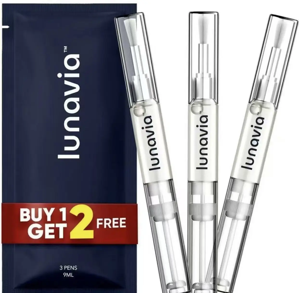【3x antifungal pen】 Lunavia Antifungal Pen .UNDECYLENIC ACID 25%-Cures Most Athlete's FootJock ltch, and Ringworm