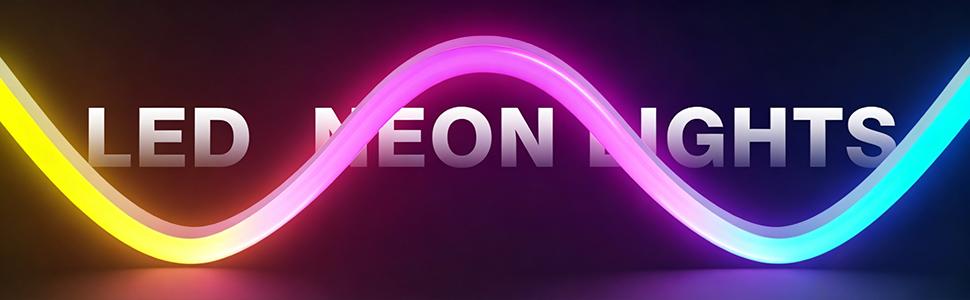 YEEWHALE RGB LED Neon Rope Lights, 24V IP65 Waterproof Flexible Super Bright LED Strip with Remote/APP Control, Wall Decor & Cool Room Decor Accessories for Adults Bedroom & Outdoor Room Decorations, Adjustable Brightness Led, Led Lighted tiktokshopspring YEEWHALE RGB LED Neon Rope Lights, 24V IP65 Waterproof Flexible Super Bright LED Strip with Remote/APP Control, Wall Decor & Cool Room Decor Accessories for Adults Bedroom & Outdoor Room Decorations, Adjustable Brightness Led, Led Lighted tiktokshopspring