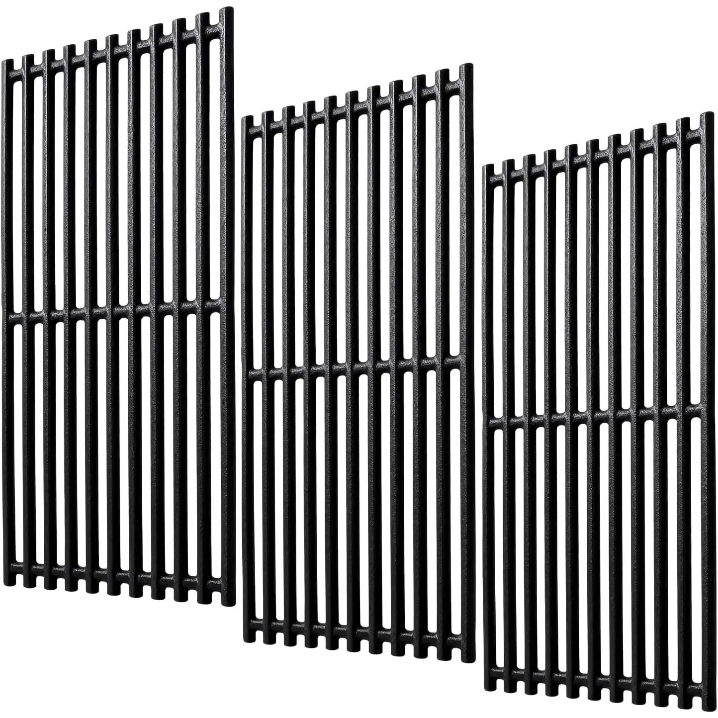 463355220 17" Cast Iron Grill Grates for Charbroil Commercial & Signature Tru- 3 Burner 463242515 463242516 463243016 463346017, Grill Replacement Part Cooking Grates G466-0025-W1A