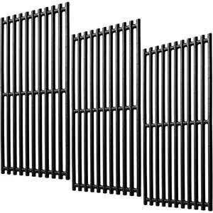 463355220 17" Cast Iron Grill Grates for Charbroil Commercial & Signature Tru- 3 Burner 463242515 463242516 463243016 463346017, Grill Replacement Part Cooking Grates G466-0025-W1A