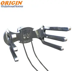 Origin Bat Shape Mirror Polished Wakeboard Rack