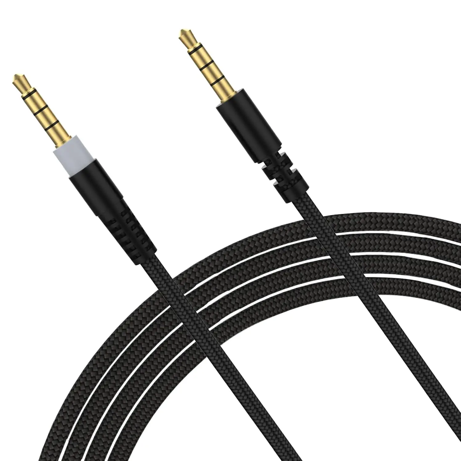 Cloud Alpha Replacement Audio  - Compatible with Kingston  Cloud Alpha and Cloud Mix Gaming Headset, 3.5mm Plugs, 4.9ft