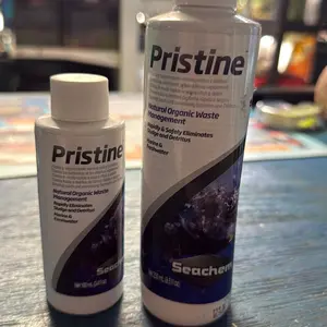 Seachem Pristine Natural Organic Waste Management Solution for Freshwater Aquariums 100ml & 250ml Bottles