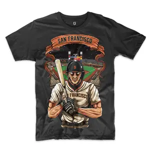 San Francisco Giants Baseball Men's Graphic T-Shirt