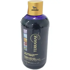 Terramar Matizador Shampoo - 250ml Color Balance Formula with Argan Extracts for Cool Tones & Shine in Light Color-Treated Hair