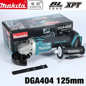 Original Makita DGA404 125mm Brushless Angle Grinder Li-ion Battery Cordless Cutting Polishing Grinding For Makita 18V Battery