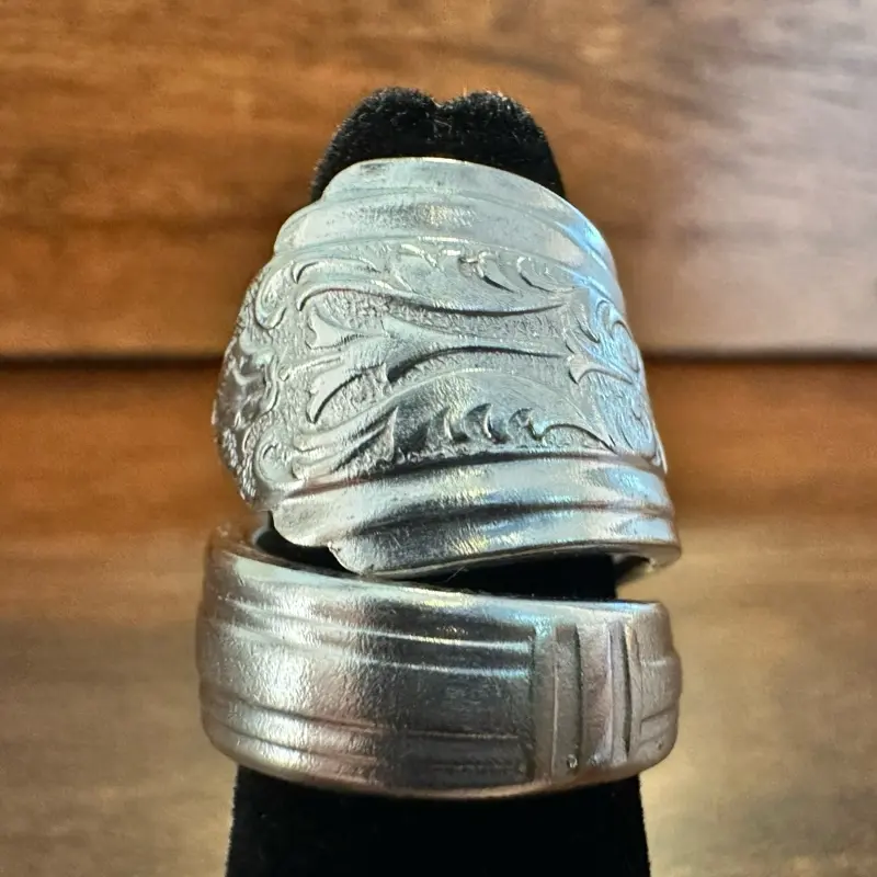 Wrap Silverware Ring Size 4.5