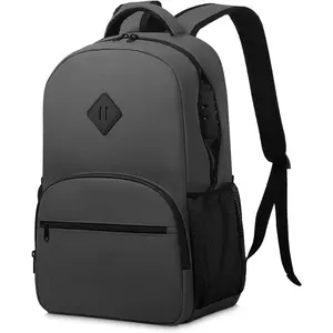 Smell Backpack With Combination Lock, Sealed Zipper ClassicsSmell Travel Backpack, Large Capacity Smell Container Carbon Enduring, Great Gifts for Men