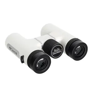 Seestar Binoculars 8x24mm 0.8m Close Focus FMC Coated Compact Portable 8x Magnification for Concerts Sports Hikes
