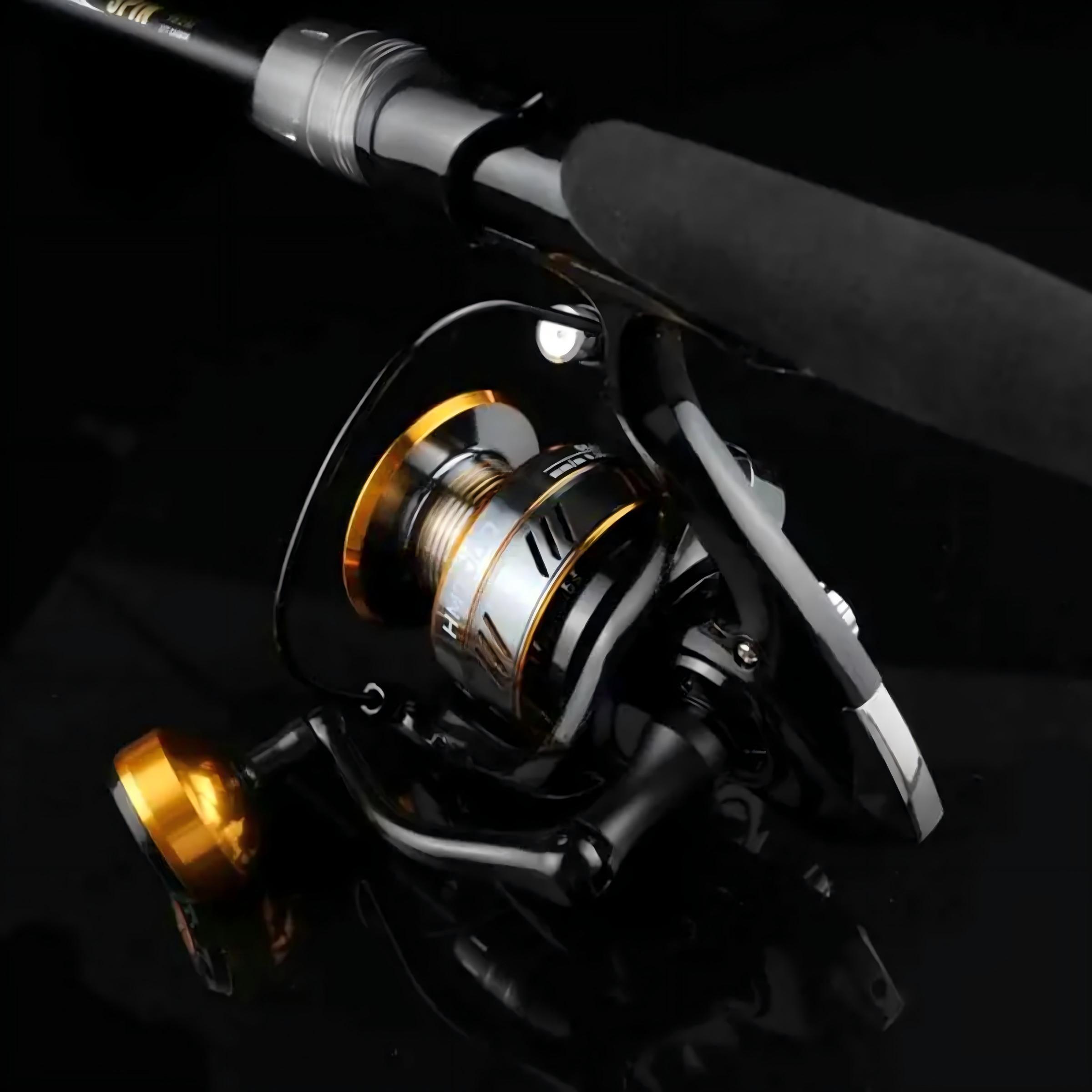 Spinning Reel, Full Matel Frame, Stainless Ball Bearing, 8Kg MAX Drag Fishing Reels, for Medium Inshore&Offshore Saltwater, Freshwater, Ice Fishing, Fishing Equipment