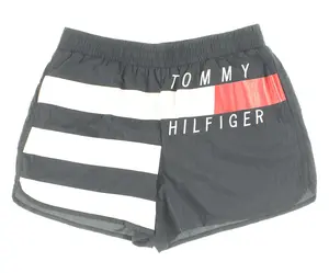 Tommy Hilfiger Printed Woven Short W/ On Seam Pock Womens Active Shorts