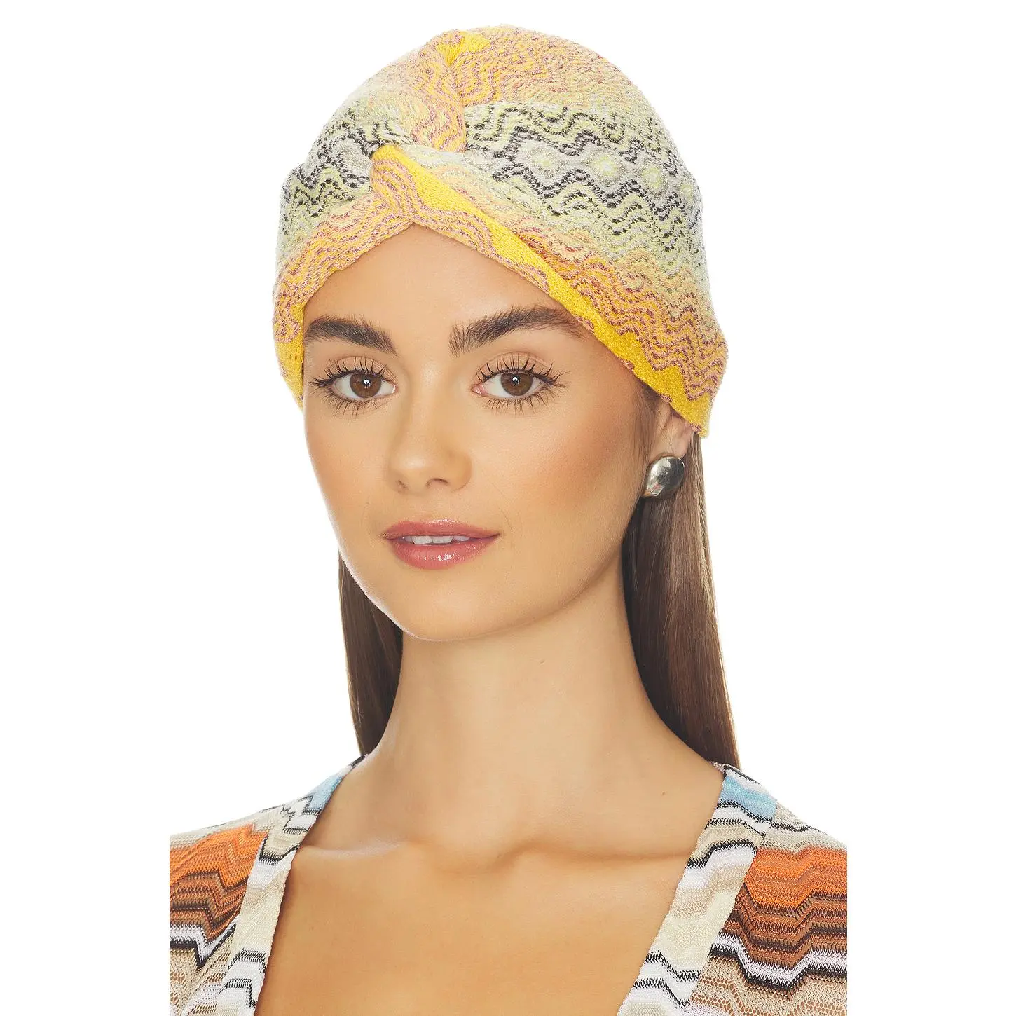 Missoni Turban in Yellow Multi 2