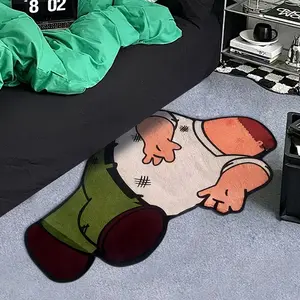 Anime Character Carpet, Soft Velvet Rug, Perfect for Bedroom/living Room Decor, Ideal Gift for Anime Fans, Comfortable and Stylish