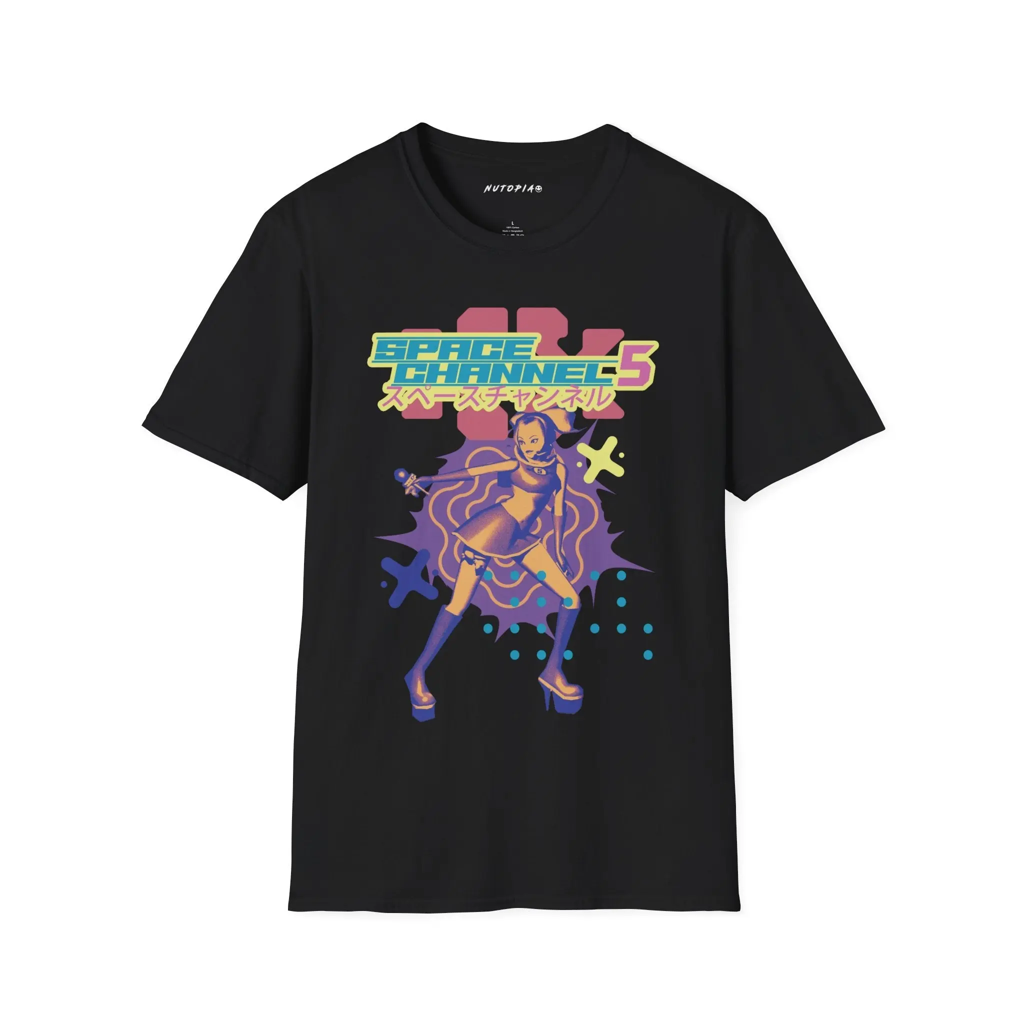 Space Channel 5 Sega Dreamcast T-Shirt, Gamer Tee, Vintage Video Game Shirt, Unisex Graphic Tee, Retro Gaming Top