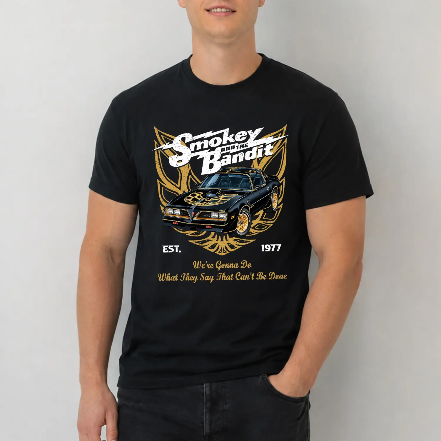 Smokey and the Bandit T-Shirt, Vintage Classic Car Movie Hoodie, Two-Sided Unisex Sweatshirt, Smokey And The Bandit Fans Tee