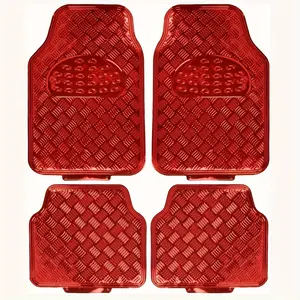 4-piece set suitable for car floor mats - waterproof, dustproof, easy to clean, suitable for SUVs and trucks, complete set of car floor mats