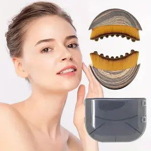 Lymphatic Contour Face Brush, Facial Massage Tool for Lymph Drainage, Skin Care Accessory for Detoxification & Relaxation, Facial Care Tools, Self Care Tools