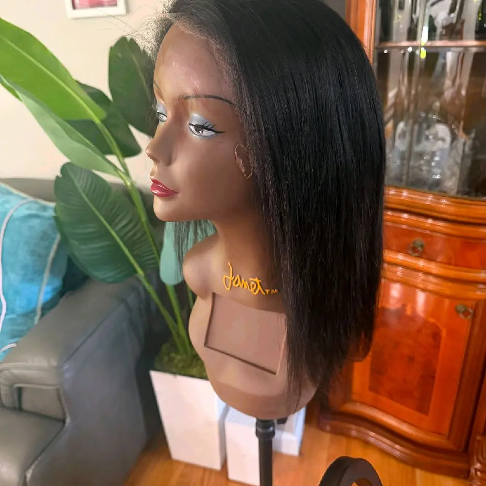 HD Lace Wig, Straight Style, 13×6 Lace Front, 18 in, 180% Density
