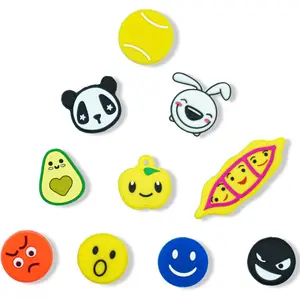10 Pack Tennis Racket Vibration Dampener 4 Distinctive Designs Tennis Shock Absorber Perfect Tennis Gift for Tennis Players