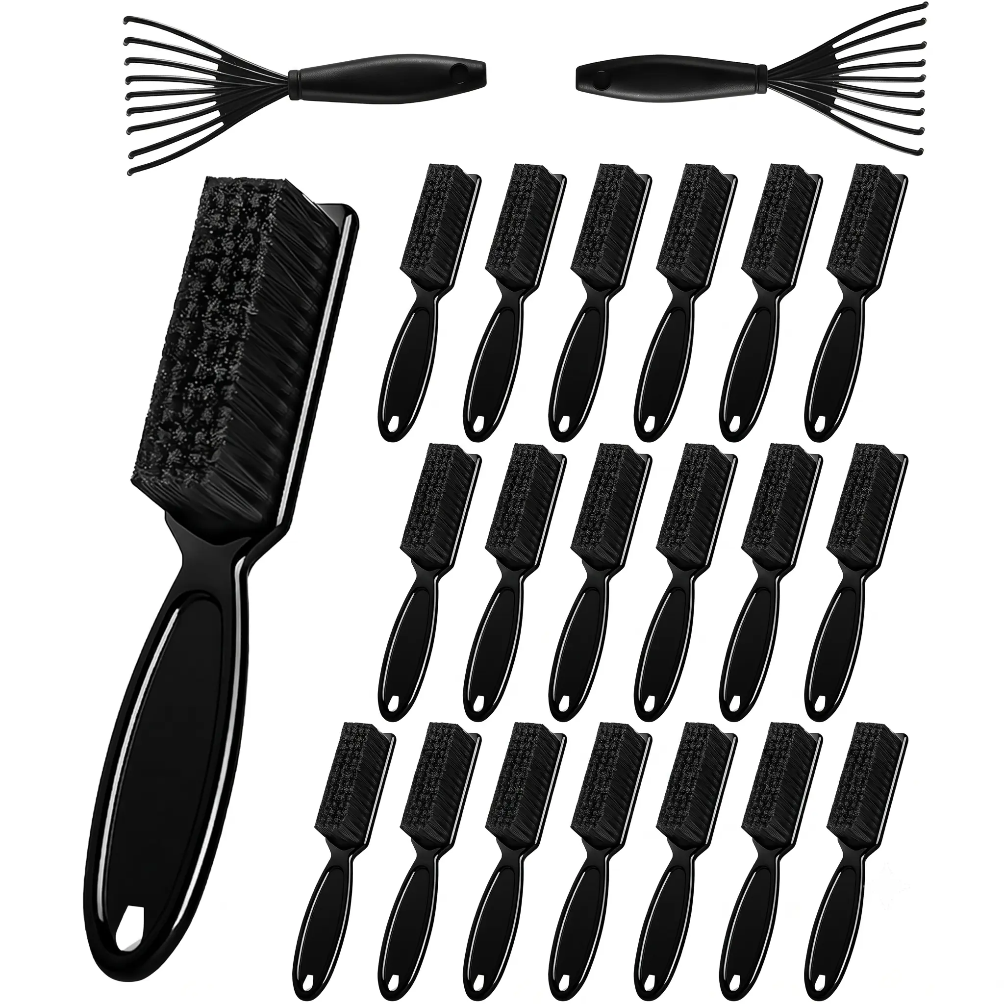 22-Piece Professional Barber Brush & Cleaning Claw Set, Ultimate Hair Clipper & Tool Maintenance Kit