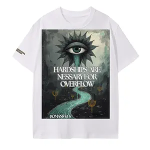HARDSHIPS Unisex Seamless Cotton T-Shirt